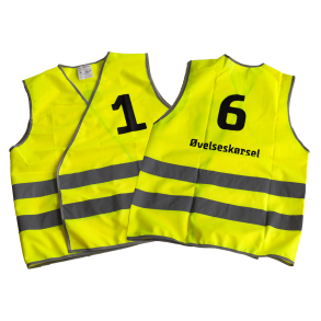 Knallertveste pr. pakke � 6 stk