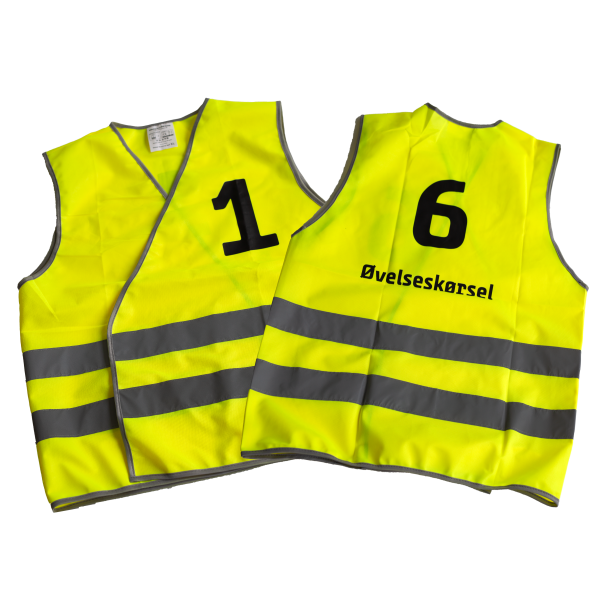 Knallertveste pr. pakke � 6 stk