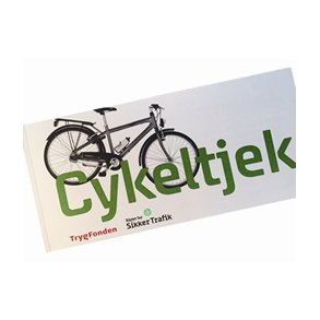 Cyklistprve - Kontrolbog (6. klasse) til cykeleftersyn (30 ark).